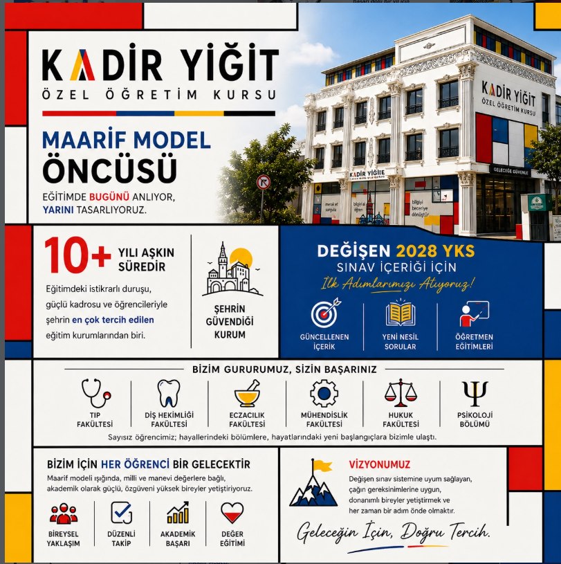 Kadir Yiğit Akademi - Maarif Model Öncüsü, 10 yılı aşkın eğitim tecrübesi